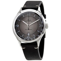Mido MEN'S Multifort Leather Anthracite (Patina) Dial Watch M0404071606000