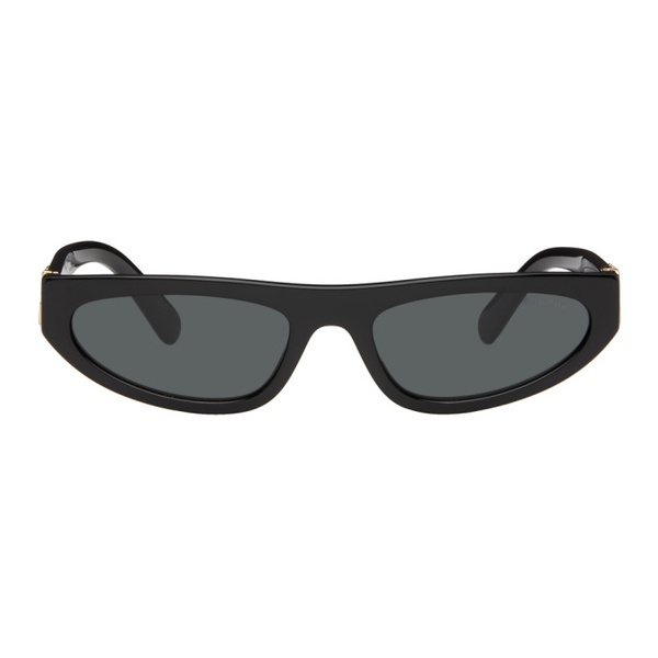 Miu Miu Eyewear Black Glimpse Sunglasses 241209F005009
