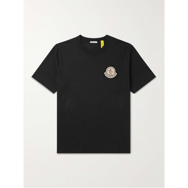 몽클레어 몽클레어 MONCLER GENIUS + Pharrell Williams Logo-Appliqued Cotton-Jersey T-Shirt 1647597323606464