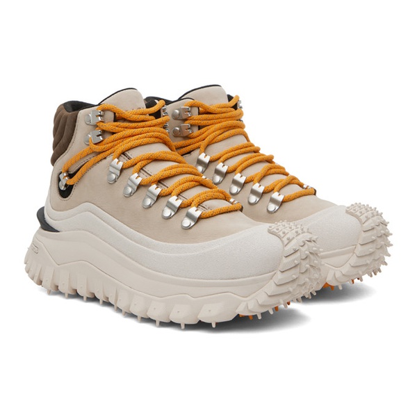 몽클레어 몽클레어 Moncler Beige Trailgrip GTX Ankle Boots 222111F113000
