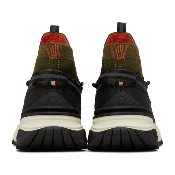 몽클레어 몽클레어 Moncler Khaki Monte Runner High Sneakers 222111F127001