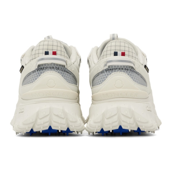 몽클레어 몽클레어 Moncler White Trailgrip GTX Sneakers 231111F128001