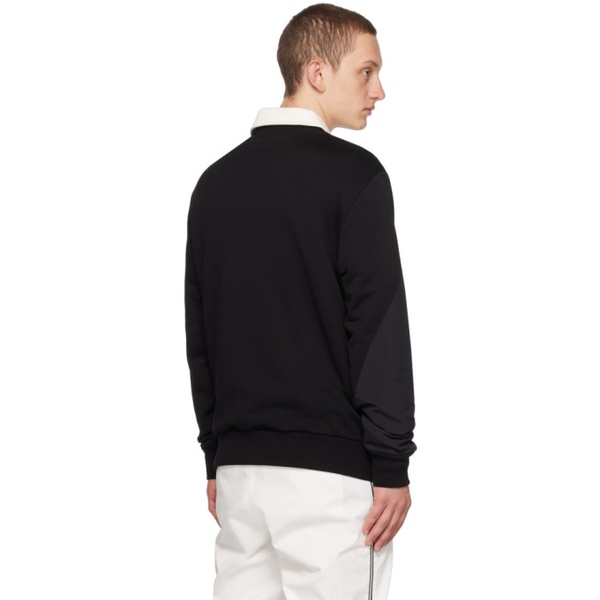 몽클레어 몽클레어 Moncler Black Paneled Sweatshirt 232111M204034