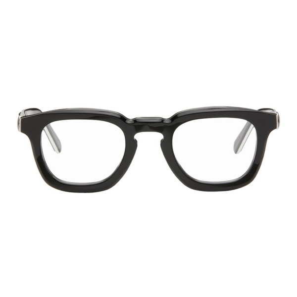 몽클레어 몽클레어 Moncler Black Square Glasses 241111M133002