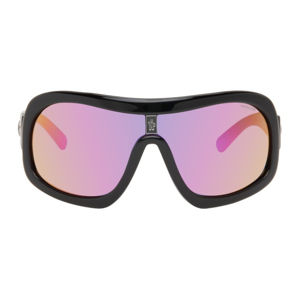 몽클레어 몽클레어 Moncler Black Franconia Sunglasses 241111M134025