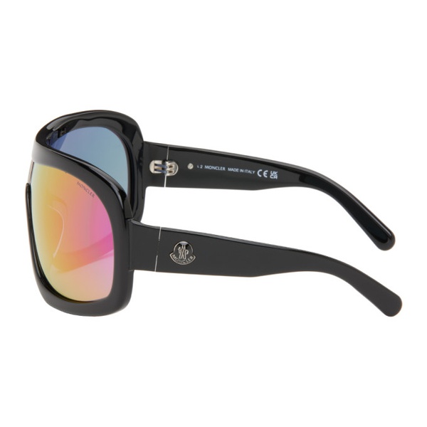 몽클레어 몽클레어 Moncler Black Franconia Sunglasses 241111M134025
