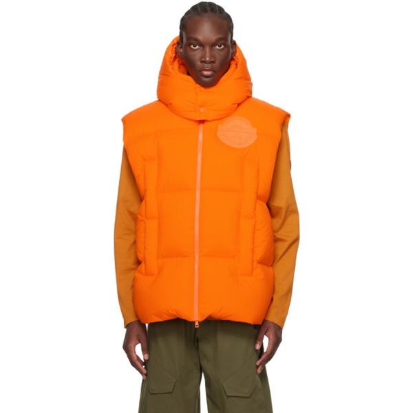몽클레어 몽클레어 Moncler Genius Orange Apus Down Vest 232171M178010
