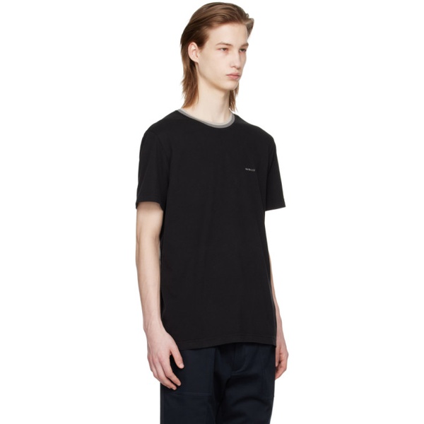 몽클레어 몽클레어 Moncler Black Bonded T-Shirt 241111M213060
