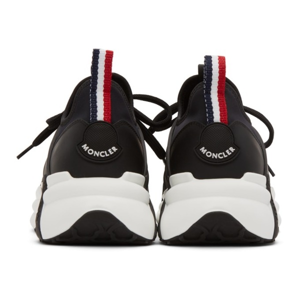 몽클레어 몽클레어 Moncler Black Lunarove Low-Top Sneakers 221111M237001