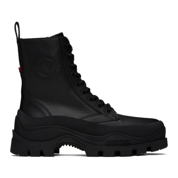 몽클레어 몽클레어 Moncler Black Larue Trek Boots 232111M223001