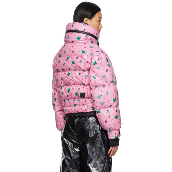몽클레어 몽클레어 Moncler Genius 3 몽클레어 Moncler Grenoble Pink Cropped Down Jacket 212171F061001