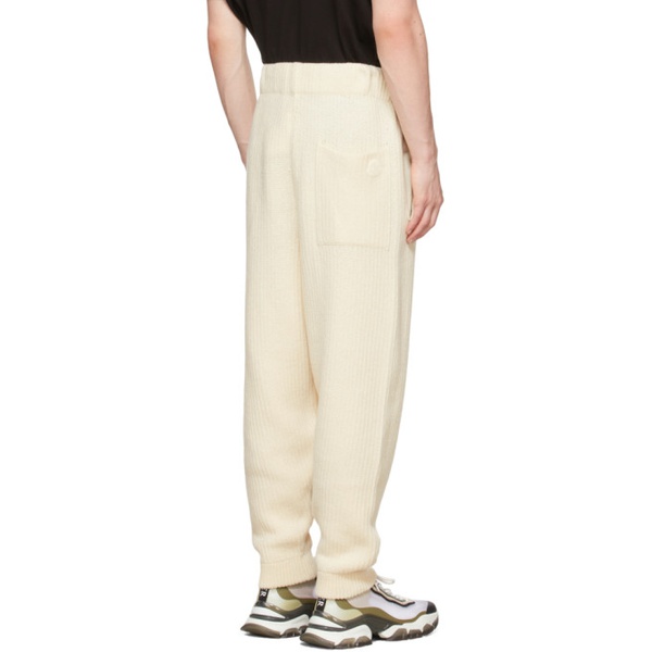 몽클레어 몽클레어 Moncler Genius 2 Moncler 1952 오프화이트 Off-White Cashmere & Wool Lounge Pants 212171M190005