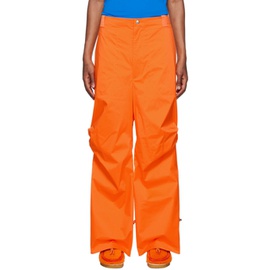 몽클레어 Moncler Genius 2 Moncler 1952 Orange Nylon Trousers 222171M191002