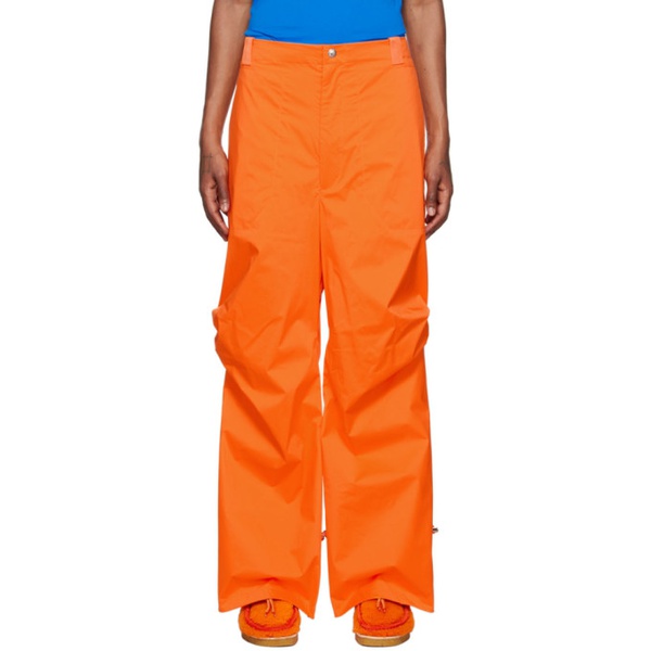 몽클레어 몽클레어 Moncler Genius 2 Moncler 1952 Orange Nylon Trousers 222171M191002
