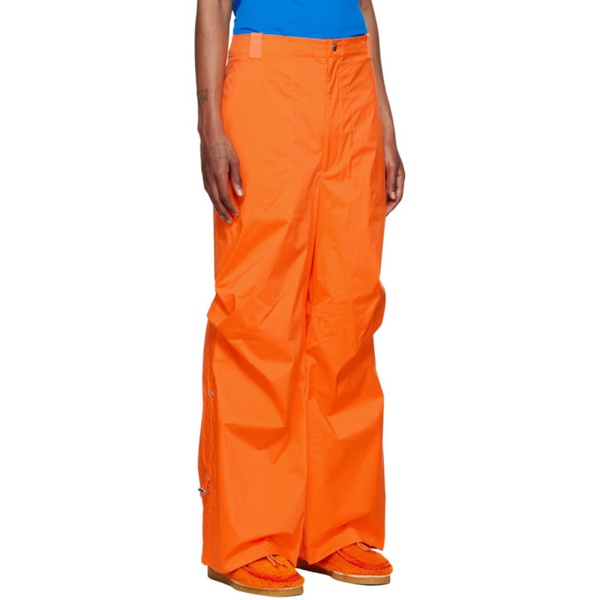 몽클레어 몽클레어 Moncler Genius 2 Moncler 1952 Orange Nylon Trousers 222171M191002