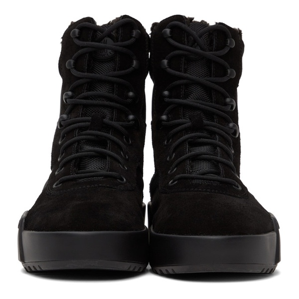 몽클레어 몽클레어 Moncler Black Promyx High Sneakers 212111F127000