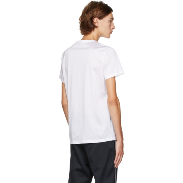 몽클레어 몽클레어 Moncler White Logo T-Shirt 202111M213249