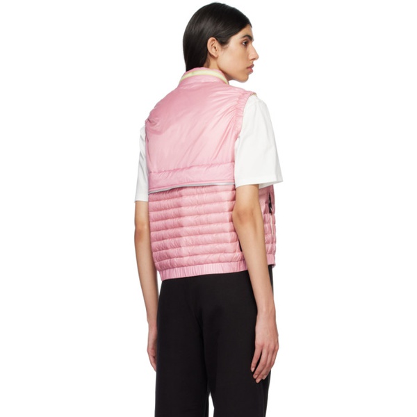 몽클레어 몽클레어 Moncler Grenoble Pink Gumiane Down Vest 231826F068000