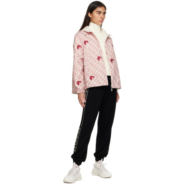 몽클레어 몽클레어 Moncler White & Pink Deisse Reversible Jacket 231111F063017