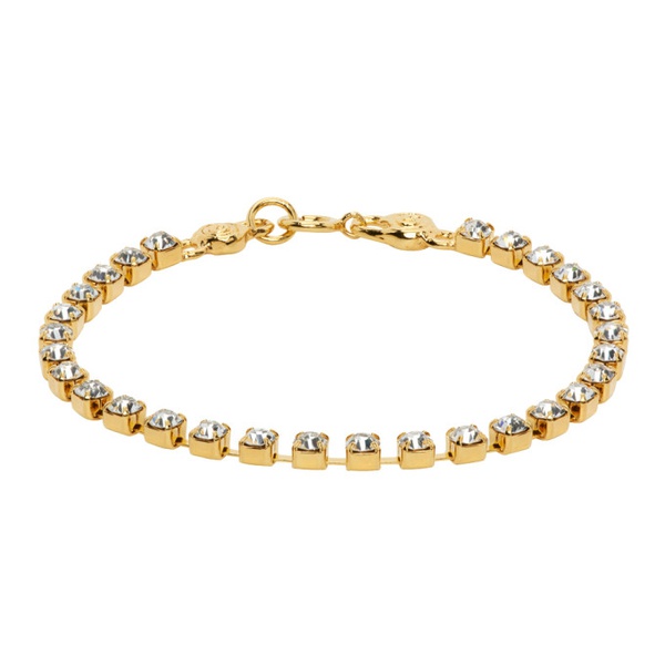  Mondo Mondo Gold Crystal Bracelet 232416F020007