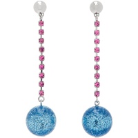 Mondo Mondo Pink & Blue Lounge Earrings 232416F022023
