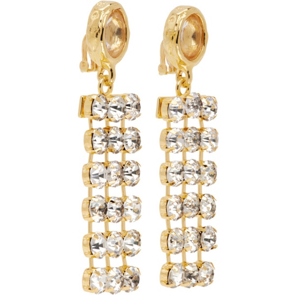  Mondo Mondo Gold Flash Earrings 241416F022016