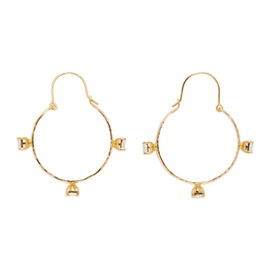 Mondo Mondo Gold Esprit Hoop II Earrings 241416F022004