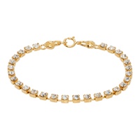 Mondo Mondo Gold Crystal Bracelet 241416F020001