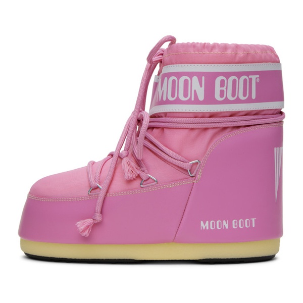  Moon Boot Pink Icon Low Boots 241970F113001