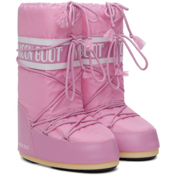  Moon Boot Pink Icon Boots 241970F115000