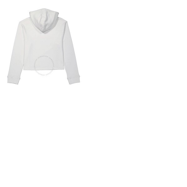  모스키노 Moschino Ladies Fantasy Print White Logo Cotton Cotton Sweatshirt 1705-0528-2001