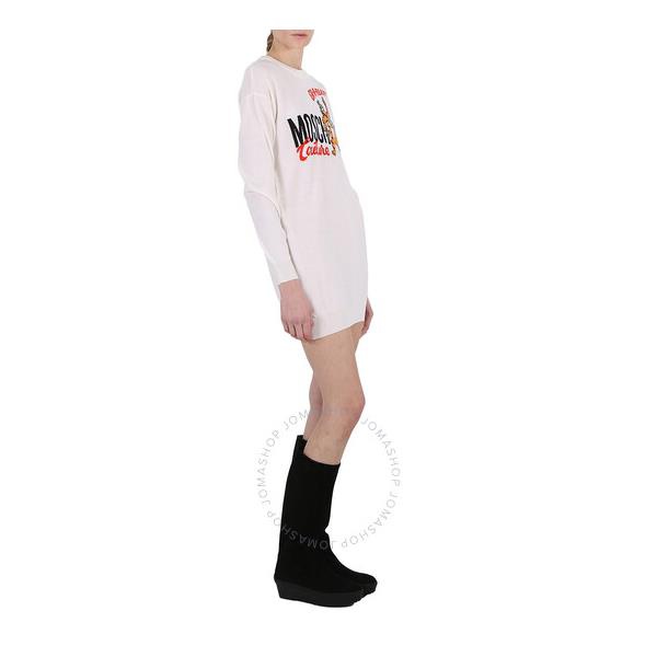  모스키노 Moschino x Kelloggs Tony the Tiger Graphic Sweater Dress A0490-1000-0001