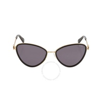모스키노 Moschino Grey Cat Eye Ladies Sunglasses MOS095/S 0807/IR 57