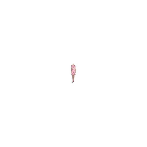  모스키노 Moschino Ladies Fantasy Print Pink Illustration Print Dress A0443-0560-1222