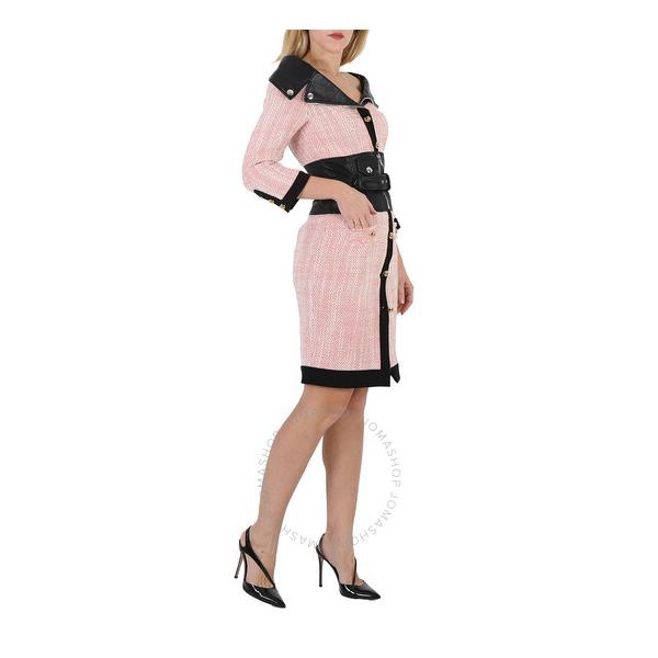  모스키노 Moschino Pink Two-Tone Belted Minidress A0410-5517-3242