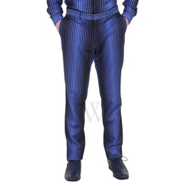 모스키노 Moschino MEN'S Stripe Pattern Straight-Leg Trouser A0329-5258-1297