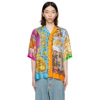 모스키노 Moschino Multicolor Scarf Shirt 241720M192025