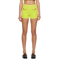 모스키노 Moschino Green Flap Pocket Shorts 231720F088019