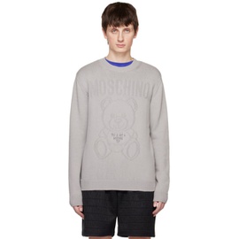 Gray This Is Not A 모스키노 Moschino Toy Sweater 231720M201007