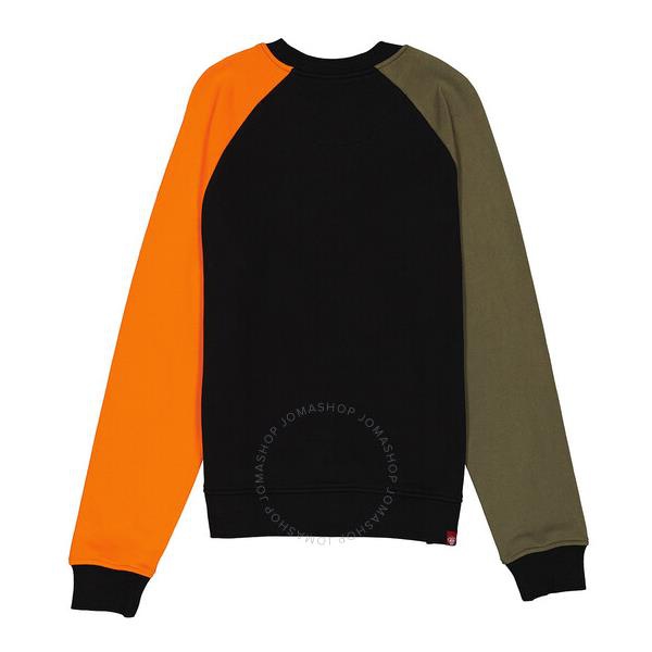  Mostly Heard Rarely Seen 8-Bit Falcon Crewneck Tri-colour Sweatshirt MHEB02BJ-K01-BLACK