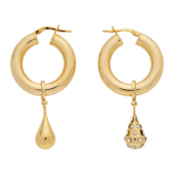  모우 Mounser Gold Mismatched Flow Earrings 212336F009005