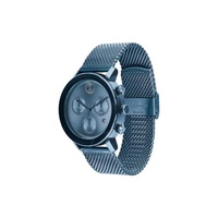 Movado Bold Chronograph Quartz Blue Dial Mens Watch 3600809