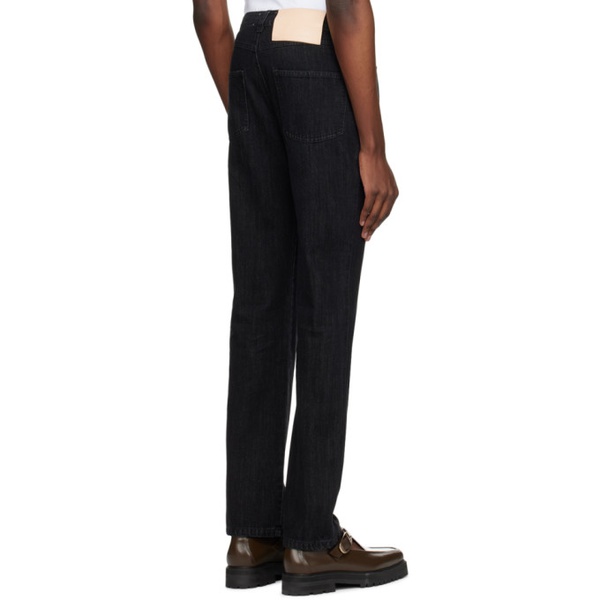  Mr. Saturday Black Five-Pocket Jeans 231517M186001