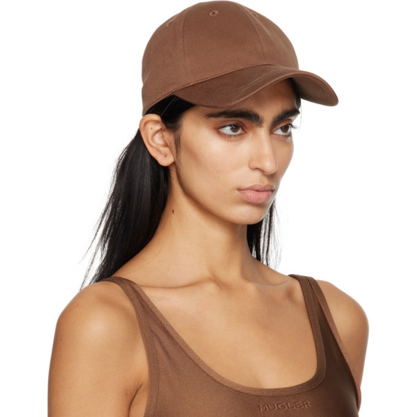  뮈글러 Mugler Brown Logo Cap 241345F016004