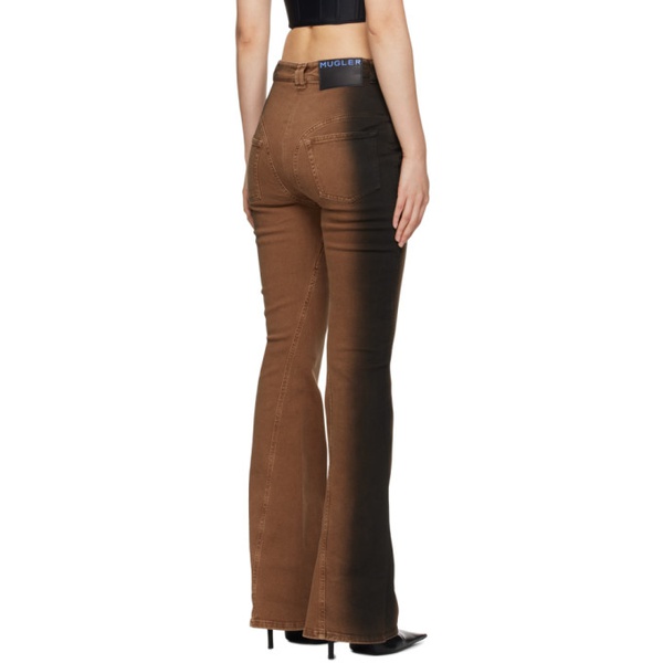  뮈글러 Mugler Tan Gradient Jeans 241345F069019