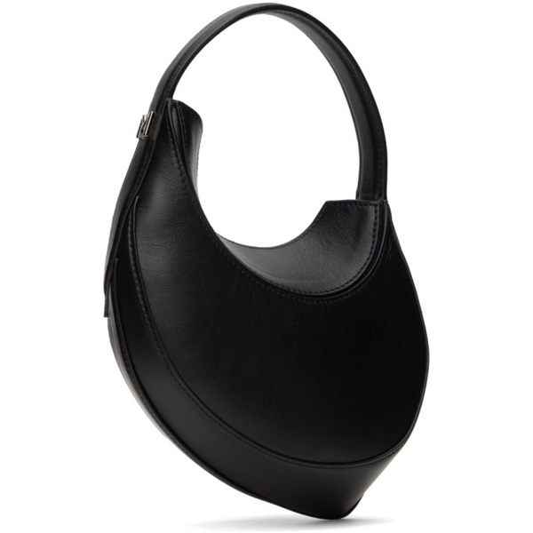  뮈글러 Mugler Black Mini Spiral Curve 02 Bag 241345F048015