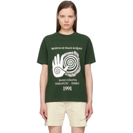 뮤지엄 오브 피스 앤 콰이엇 Museum of Peace & Quiet Green Mano Curativa T-Shirt 241554F110004