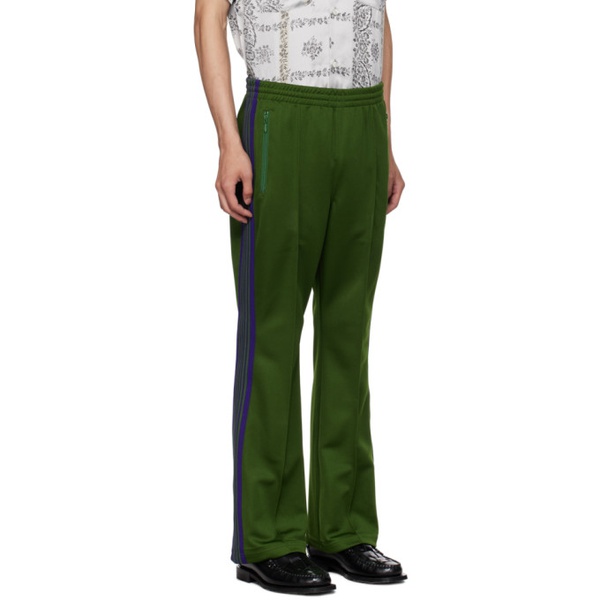  니들스 NEEDLES Green Drawstring Track Pants 232821M190012