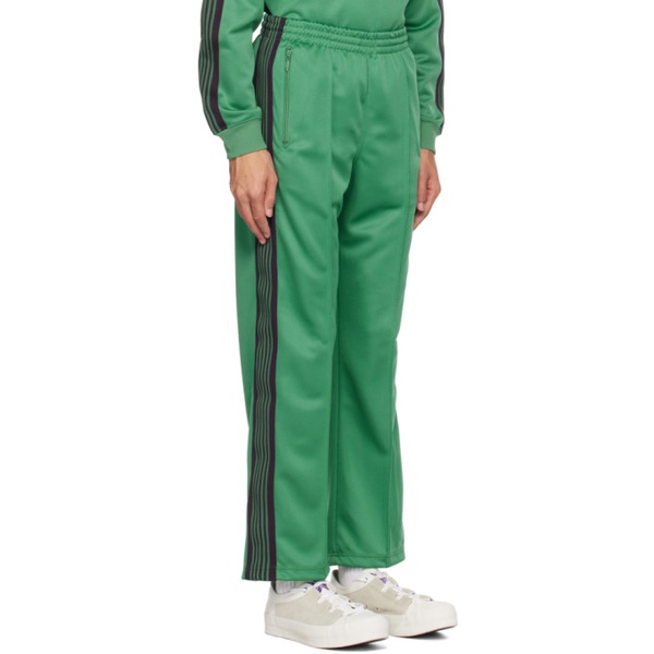  니들스 NEEDLES Green Drawstring Track Pants 231821M190020