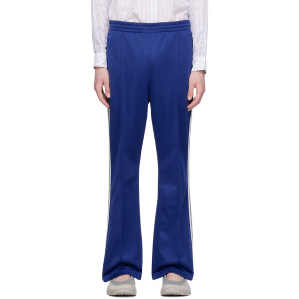  니들스 NEEDLES Blue Boot-Cut Track Pants 241821M190007